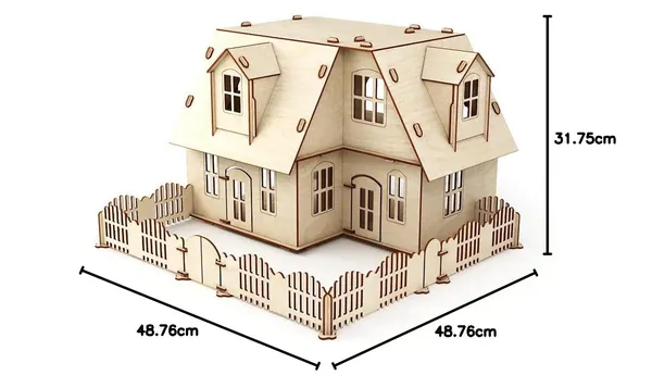Beige_American_Elm_D_Puzzle_Wooden_Doll_House_Kids
