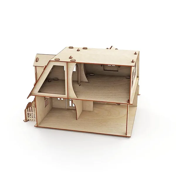 Beige_American_Elm_D_Puzzle_Wooden_Doll_House_Kids