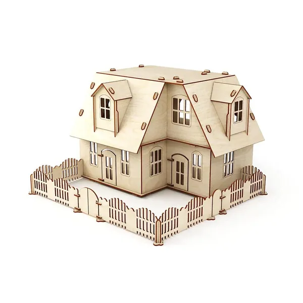 Beige_American_Elm_D_Puzzle_Wooden_Doll_House_Kids