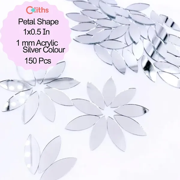 Mirror_Non_Adhesive_Acrylic_Petal_Shape_Silver_Mirror_Diy_Craft_Project_Diy_And_Craft