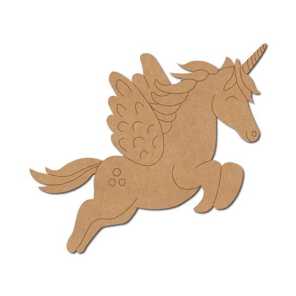 Beige_Wooden_Unicorn_Pre_Marked_Mdf_Design_Kids