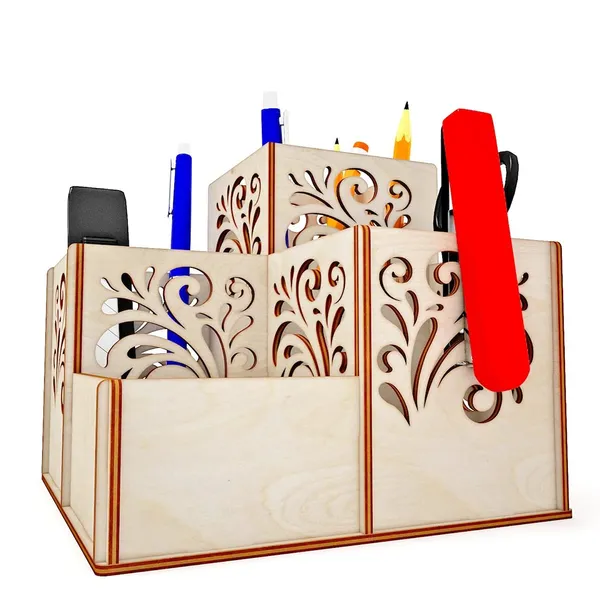 Beige_Americanelm_Decorative_Design_Handmade_Traditional_Storage_Organizer_Wooden_Pen_And_Pencil_Holder_General