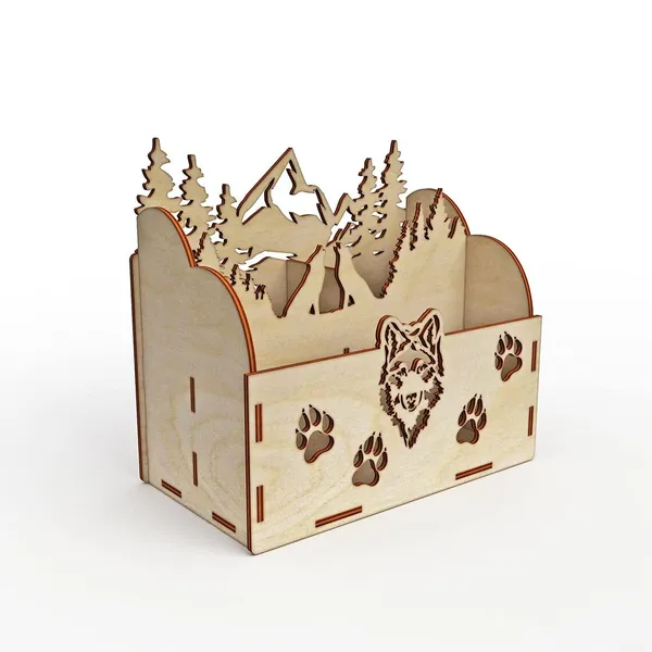 Beige_Wooden_Handmade_Pen_Holder_General