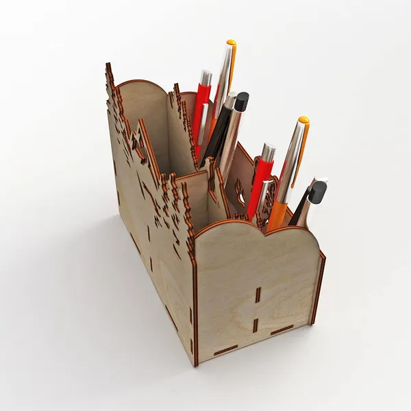 Beige_Wooden_Handmade_Pen_Holder_General