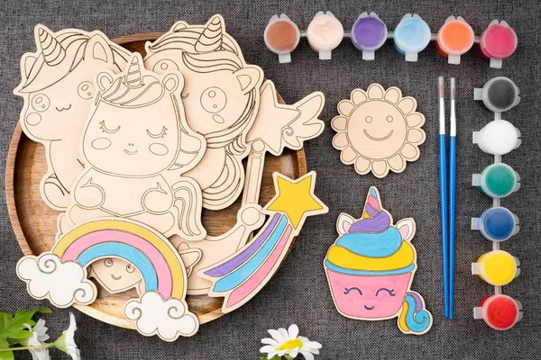 Beige_Diy_Wooden_Unicorn_Painting_Kit_Kids