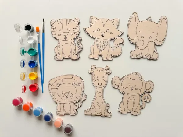 Beige_Diy_Wooden_Animals_Painting_Kit_Kids
