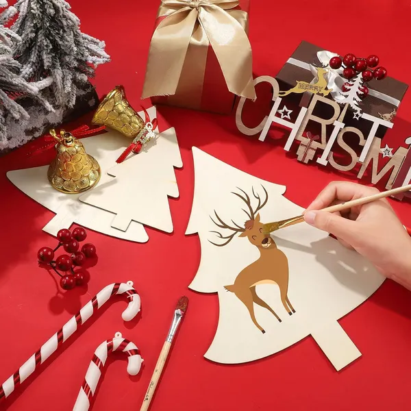 Beige_Wooden_Christmas_Tree_Shape_Unpainted_Wood_Slice_Diy_And_Craft