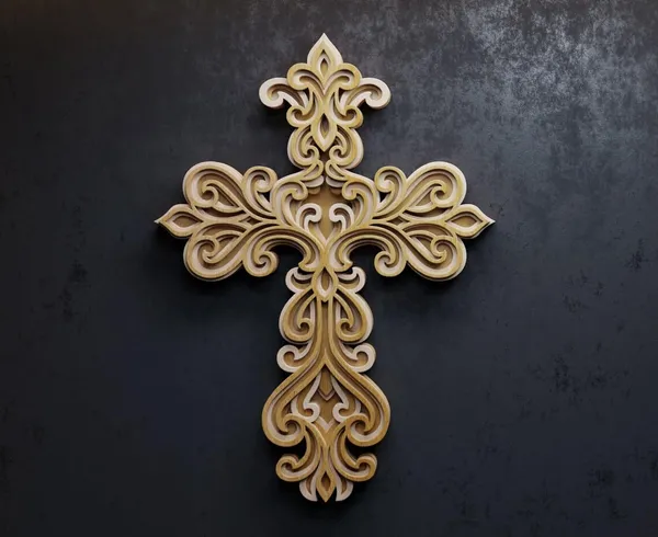 Beige_D_Cross_Wall_Decor_Wooden_Cross_Home_Decor