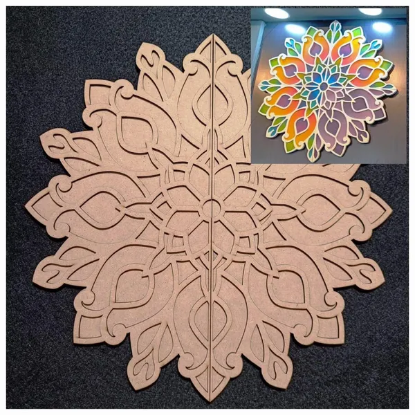 Beige_Reusable_Mdf_Diwali_Rangoli_Festival