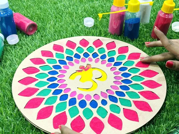 Beige_Reusable_Mdf_Diwali_Rangoli_Festival