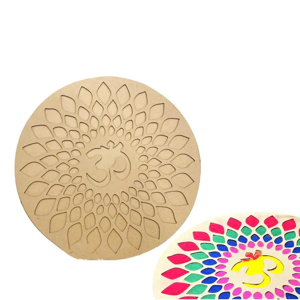Beige_Reusable_Mdf_Diwali_Rangoli_Festival