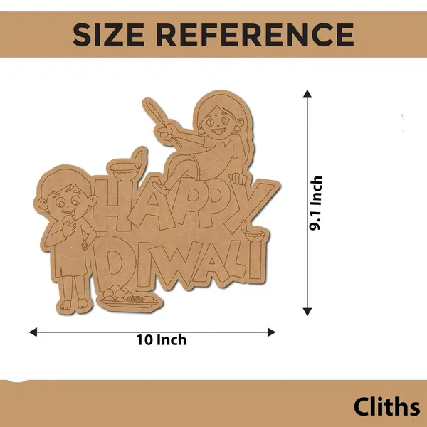 Beige_Happy_Diwali_Mdf_Cutout_Diy_And_Craft