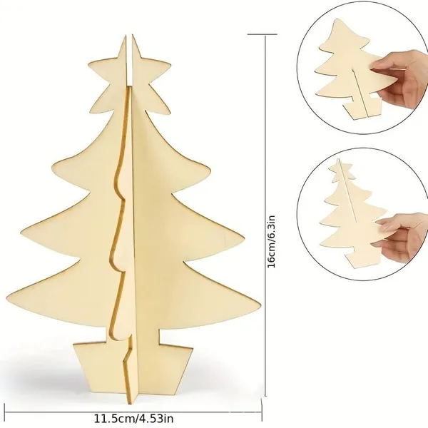 Beige_Diy_Wooden_Christmas_Tree_Craft_Kit_Kids
