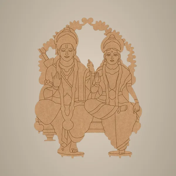 Beige_Ram_Sita_Pre_Marked_Mdf_Cutout_Diy_And_Craft