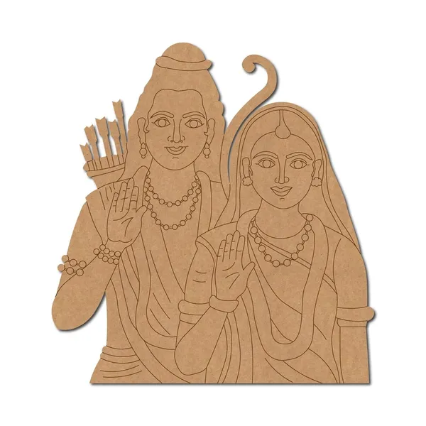 Beige_Ram_Sita_Pre_Marked_Mdf_Base_Diy_And_Craft