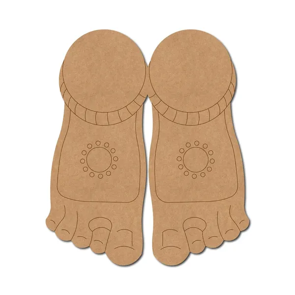 Beige_Wooden_Lakshmi_Paul_Feet_Pre_Marked_Festival