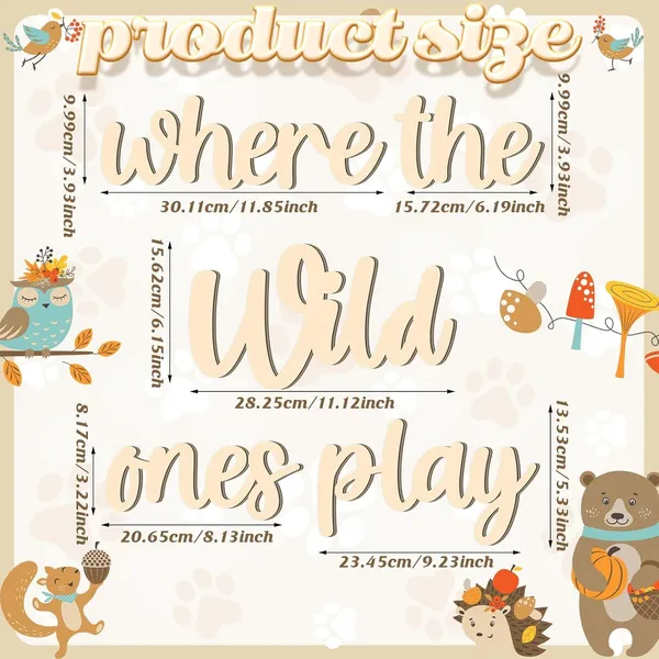 Beige_D_Wooden_Wall_Art_Sign_Where_The_Wild_Ones_Play_Kids