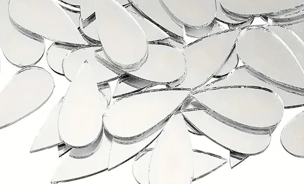 Mirror_Teardrop_Shape_Silver_Acrylic_Cutouts_Non_Adhesive_Diy_Craft_Project_Diy_And_Craft
