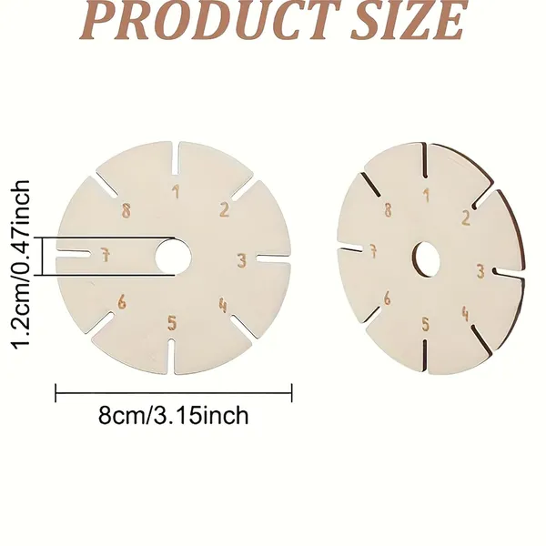 Beige_Wooden_Round_Braided_Loom_Diy_And_Craft