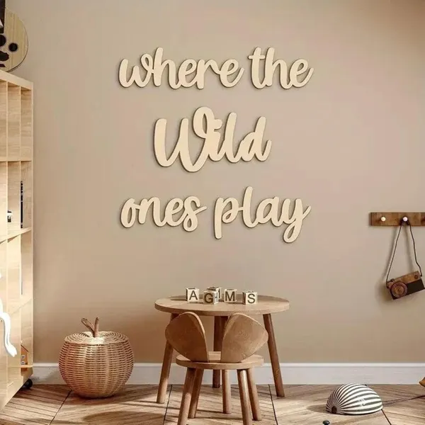 Beige_Where_The_Wild_Ones_Play_Wooden_Wall_Sticker_Kids_Bedroom_Script_Sign_Black_Door_Wall_D_Cor_X_Cm_Nursery_Quote_Art_Kids