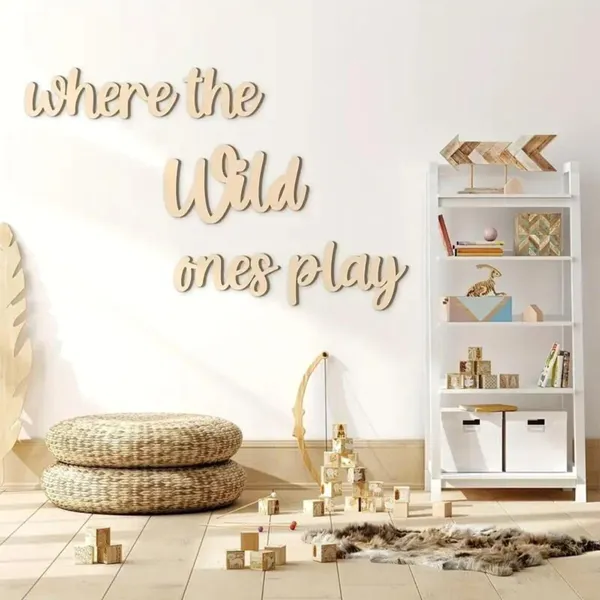 Beige_Where_The_Wild_Ones_Play_Wooden_Wall_Sticker_Kids_Bedroom_Script_Sign_Black_Door_Wall_D_Cor_X_Cm_Nursery_Quote_Art_Kids