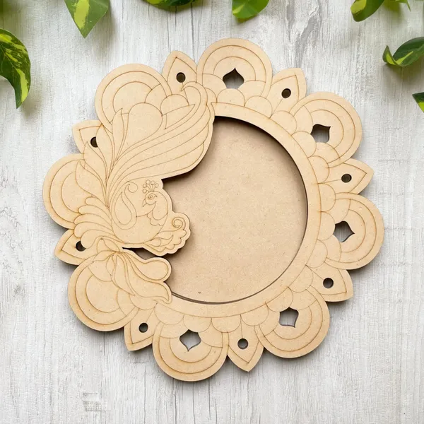 Beige_Mdf_D_Pooja_Thali_Platter_Diy_And_Craft