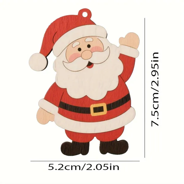 Beige_D_Flat_Wooden_Santa_Claus_Hanging_Ornaments_Home_Decor