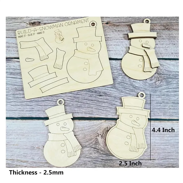 Beige_Christmas_Ornament_Kids_Diy_Craft_Kit_Kids