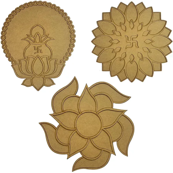 Beige_Layer_Wooden_Rangoli_Mat