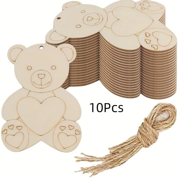 Beige_Wooden_Diy_Love_Bear_Ornaments_Hand_Painted_Holiday_Decorations_Diy_And_Craft