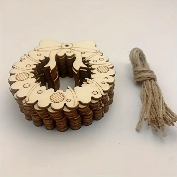 Beige_Wooden_Christmas_Wreath_Ornaments_Diy_Paintable_Hanging_Decorations_Cm_Diy_And_Craft