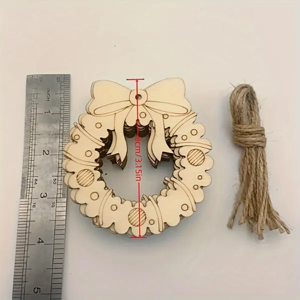 Beige_Wooden_Christmas_Wreath_Ornaments_Diy_Paintable_Hanging_Decorations_Cm_Diy_And_Craft