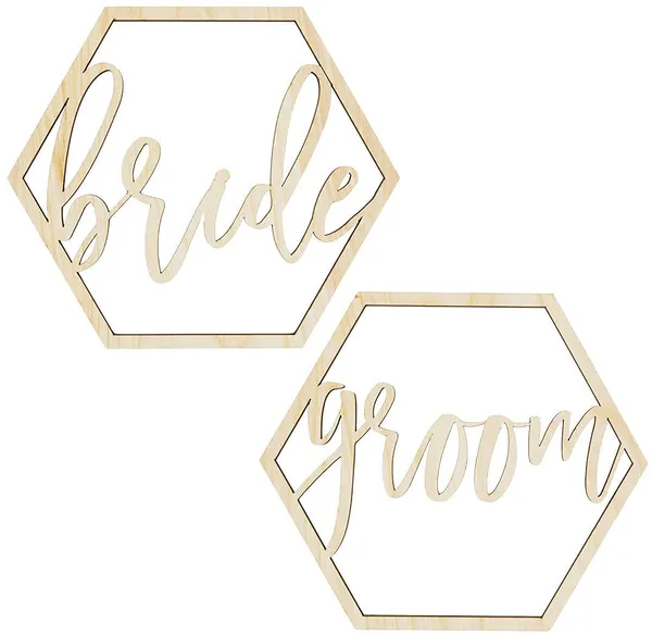 Beige_Wedding_Chair_Signs_Wedding_Reception_Chair_Decor_Bride_And_Groom_Chair_Signs_X_Unfinished_Bride_And_Groom_Signs_Wedding