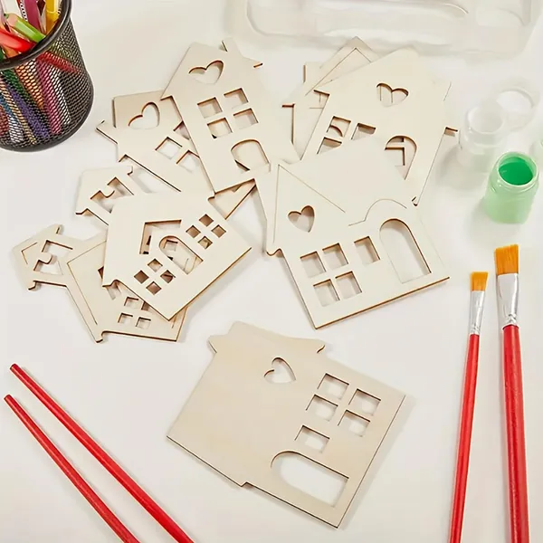 Beige_Wooden_Love_House_Hanging_Ornaments_Diy_And_Craft