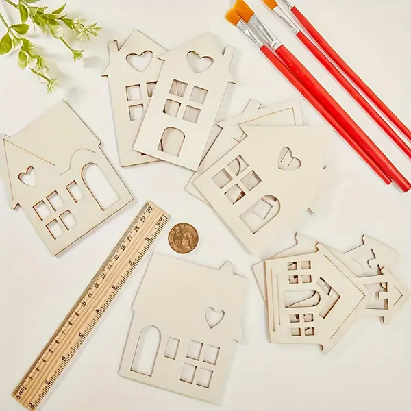 Beige_Wooden_Love_House_Hanging_Ornaments_Diy_And_Craft