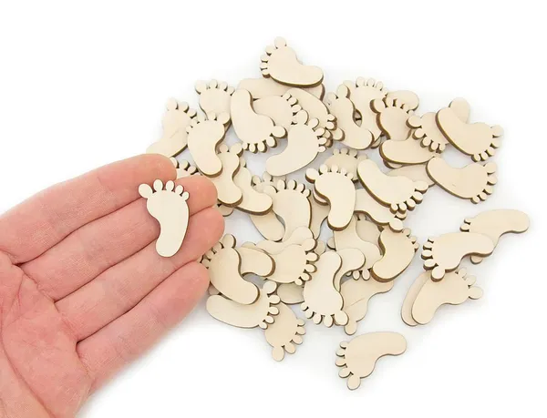 Beige_Mini_Baby_Foot_Cutout_Unfinished_Wood_Shapes_Baby