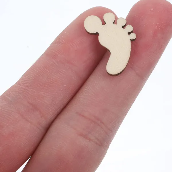 Beige_Mini_Baby_Foot_Cutout_Unfinished_Wood_Shapes_Baby