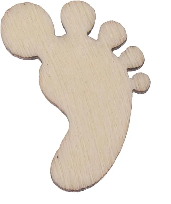Beige_Mini_Baby_Foot_Cutout_Unfinished_Wood_Shapes_Baby