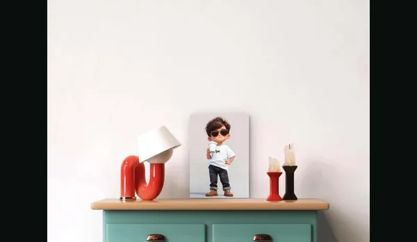 Multicolour_Boy_Smile_Metal_Wall_Art_Hd_Aluminum_Photo_Print_Home_Decor