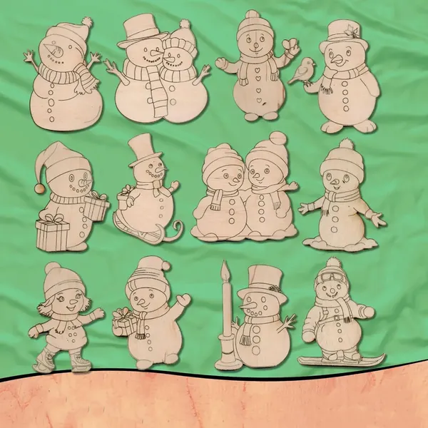Beige_Wooden_Snowman_Mdf_Cutout_Ornaments_Kids