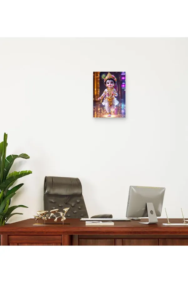 Multicolour_Cute_Krishna_Metal_Wall_Art_Home_Decor