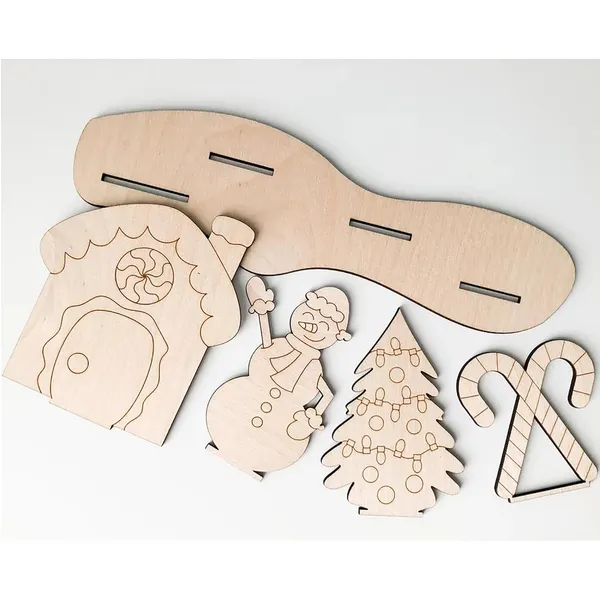 Beige_Christmas_Snowman_Gingerbread_House_Diy_Paint_Kit_Kids