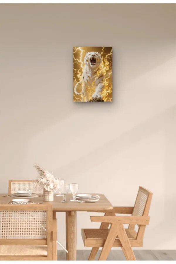 Multicolour_White_Tiger_Metal_Poster_Glossy_Aluminium_Wall_Art_Lightning_Tiger_Wall_Painting_Hd_Waterproof_Wall_D_Cor_Home_Decor