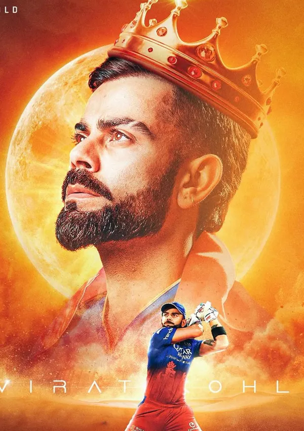 Multicolour_Virat_Kohli_Wall_Poster_Metal_Print_Glossy_Aluminium_Wall_Art_Home_Decor