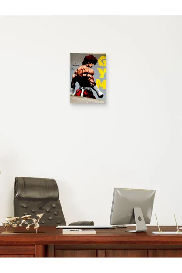 Multicolour_Anime_Gym_Poster_Metal_Wall_Art_Glossy_Aluminum_Print_Muscle_Fighter_Hd_Wall_Painting_Gym_Decor_Home_Decor