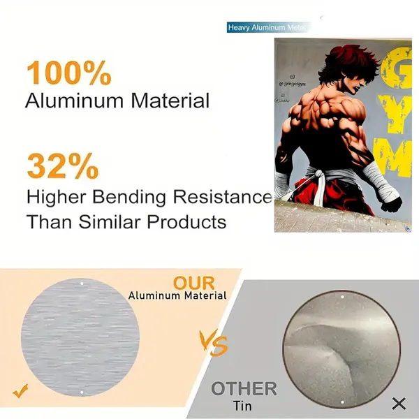 Multicolour_Anime_Gym_Poster_Metal_Wall_Art_Glossy_Aluminum_Print_Muscle_Fighter_Hd_Wall_Painting_Gym_Decor_Home_Decor