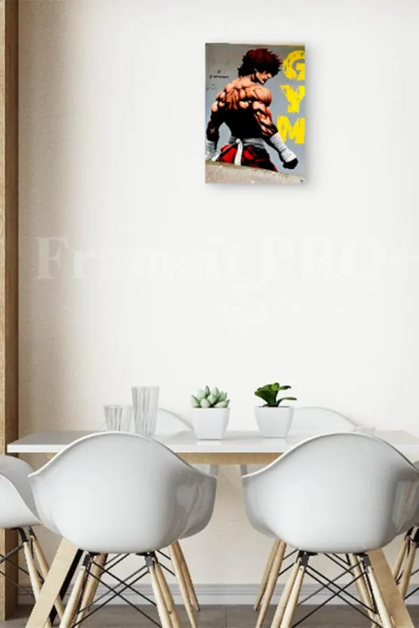 Multicolour_Anime_Gym_Poster_Metal_Wall_Art_Glossy_Aluminum_Print_Muscle_Fighter_Hd_Wall_Painting_Gym_Decor_Home_Decor