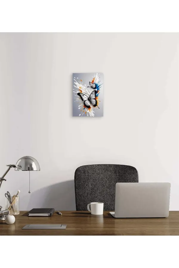 Multicolour_Butterfly_Glossy_Aluminum_Wall_Art_Design_Metal_Print_Home_Decor