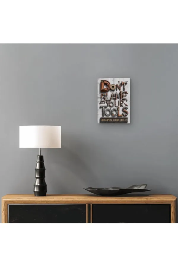 Multicolour_Do_T_Blame_Your_Tools_Glossy_Metal_Wall_Art_Home_Decor