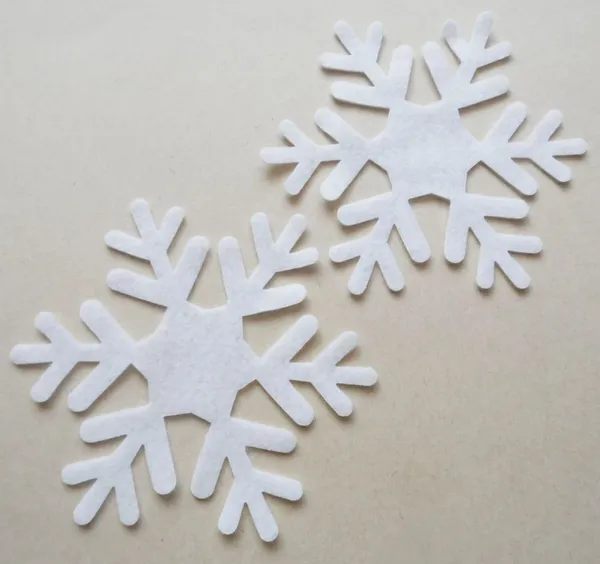 White_White_Felt_Snowflakes_Soft_Felt_Cutouts_Diy_And_Craft